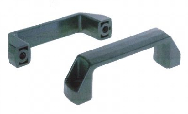 Maniglia a ponte con foro passante