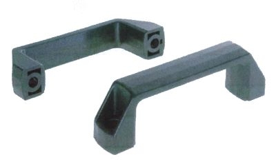 Maniglia a ponte con foro passante