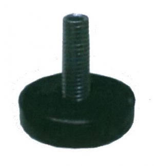 Piedino regolabile tipo stilo in politene (altezza filetto utile su richiesta)