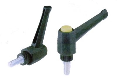 Maniglia a ripresa pulsante con perno ferro