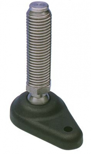 Piede snodato con 1 foro laterale tipo L1