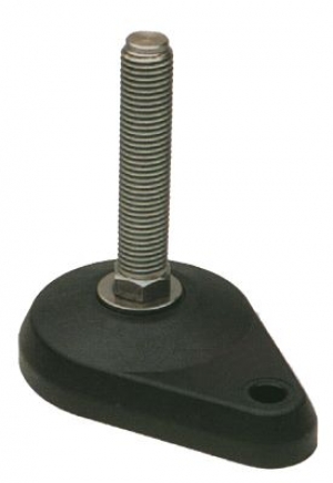 Piede snodato con 1 foro laterale tipo M1