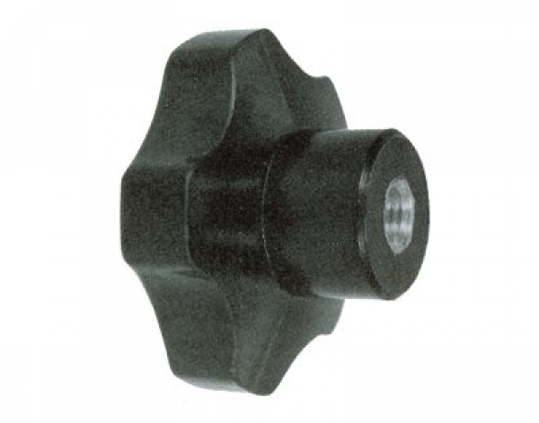 Volantino 6 lobi con bussola filettata